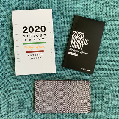 2020 Visions Tarot: Box, guidebook and card backs