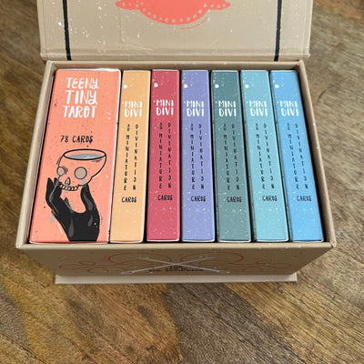 Lucky 7 Box Set: Teeny Tiny Tarot & Mini Divi Decks