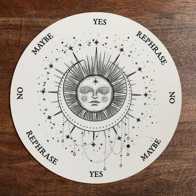 Sleeping Sun & Moon Pendulum Board