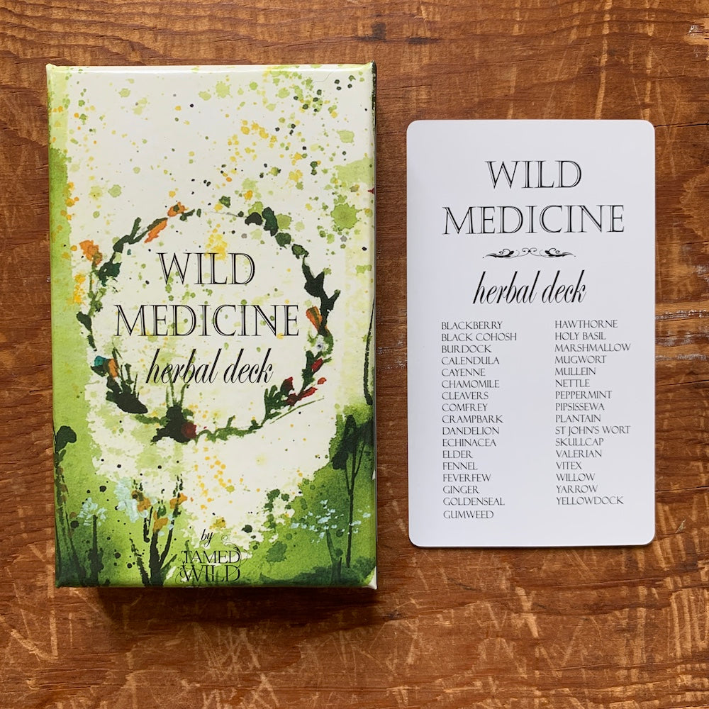 Wild Medicine Herbal Deck